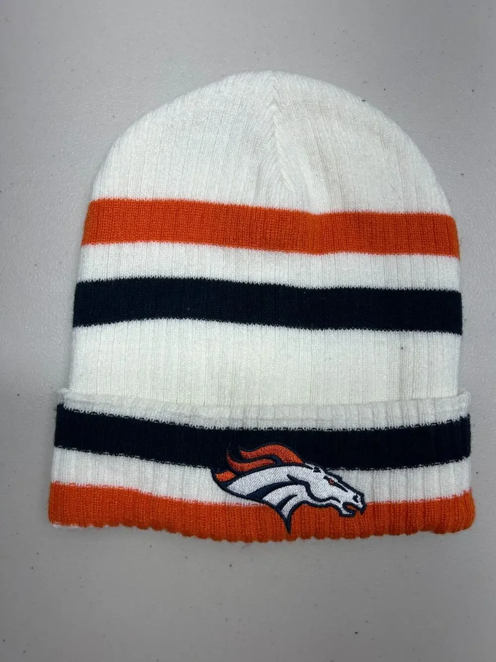 Denver Broncos Adult Beanie Cap NFL Football